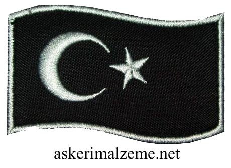 Türk-bayragı-dalgalanan-siyah-renk-cırtlı-pec